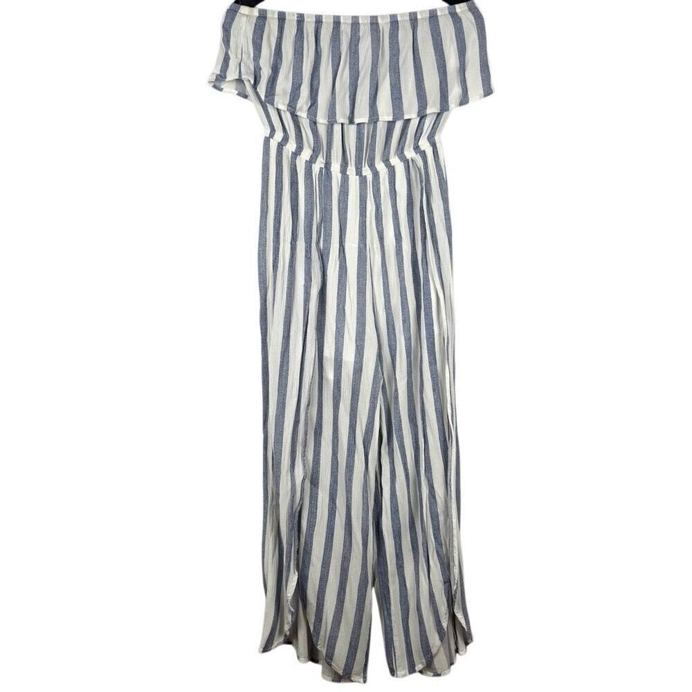 Favlux Fashion Striped Dress Jumpsuit Medium